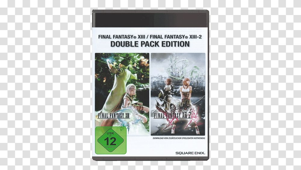 Final Fantasy Xiii Amp Xiii 2 Bundle, Person, Human, Poster, Advertisement Transparent Png