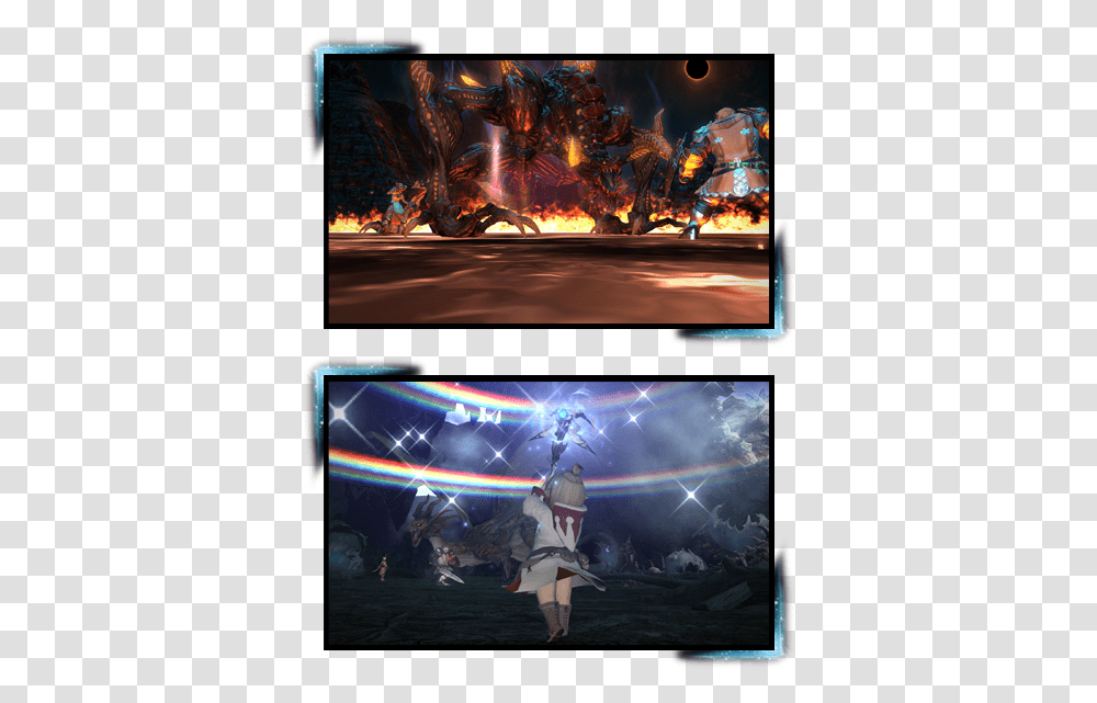Final Fantasy Xiv A Realm Reborn Fictional Character, Helmet, Person, Collage, Poster Transparent Png