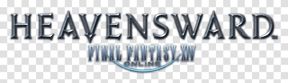 Final Fantasy Xiv Logo Ff14 Heavensward Logo, Word, Alphabet Transparent Png
