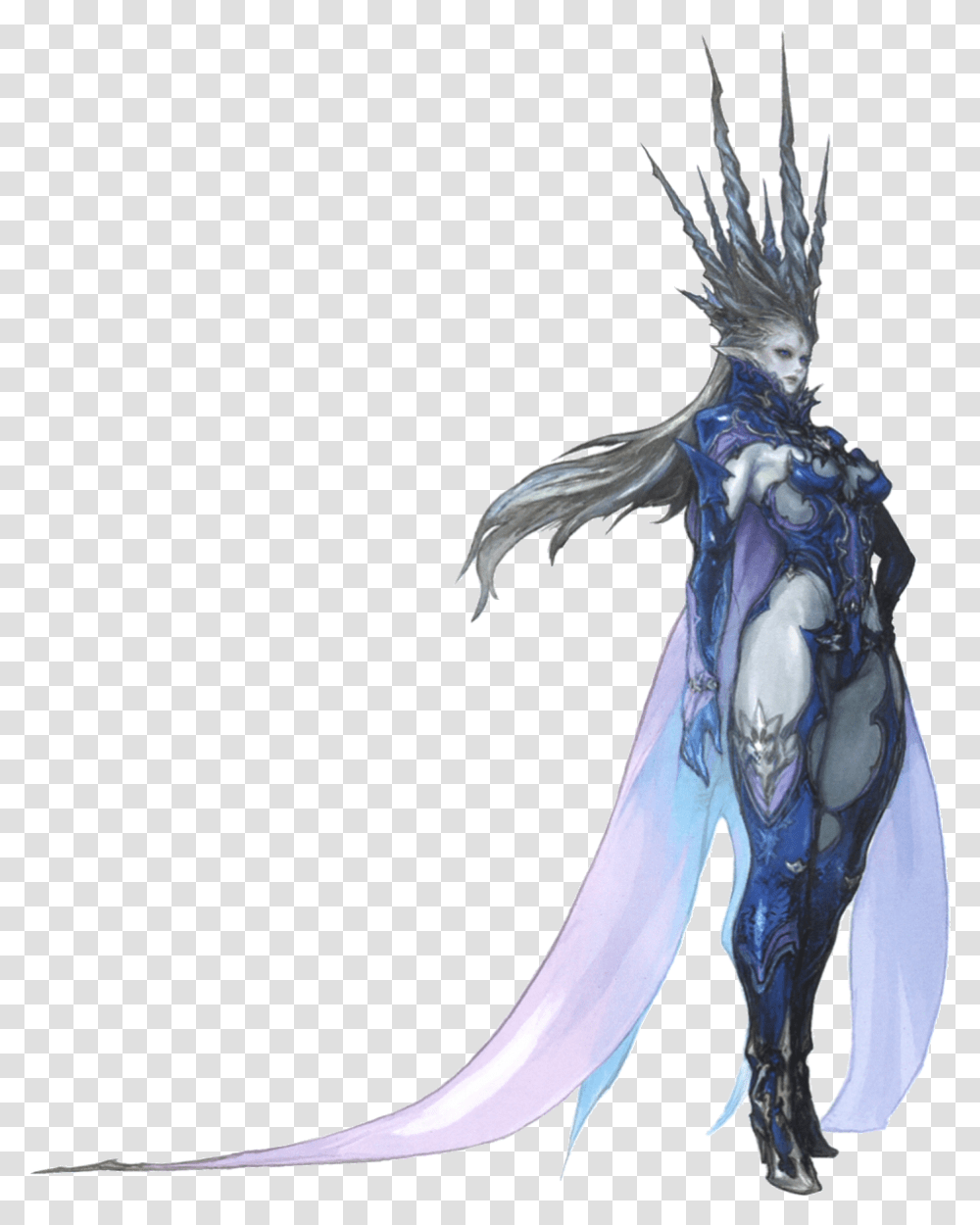 Final Fantasy Xiv Shiva Download, Bird, Animal, Painting Transparent Png