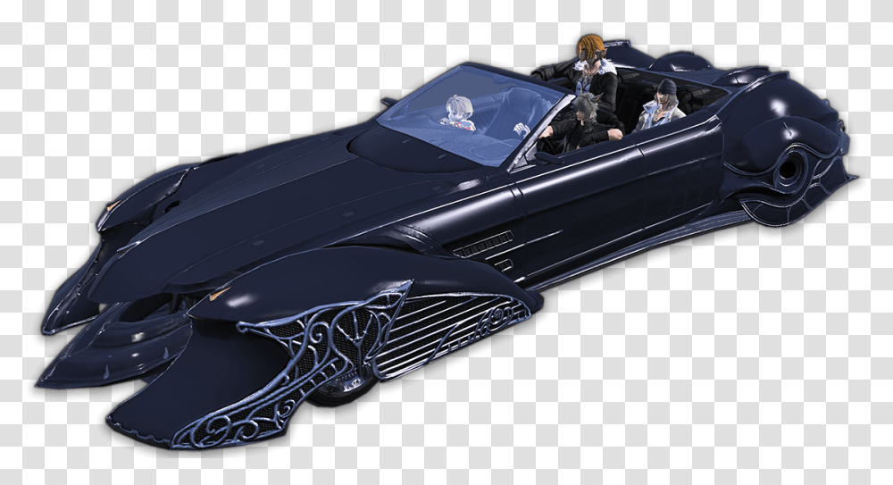 Final Fantasy Xv Collaboration Event Regalia Ffxiv, Person, Human, Car, Vehicle Transparent Png