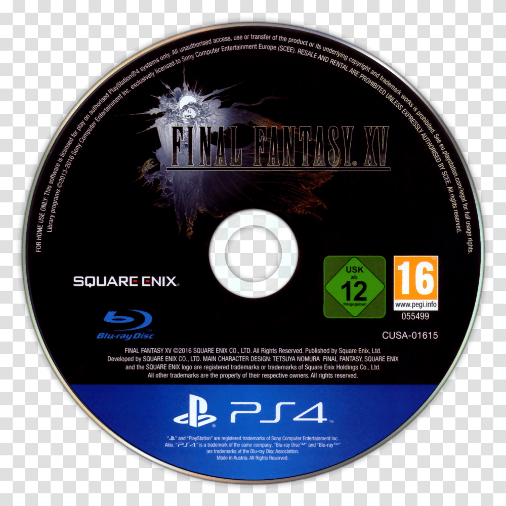 Final Fantasy Xv Details Launchbox Games Database Resident Evil 3 Ps4 Disc, Disk, Dvd Transparent Png