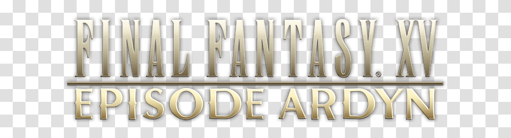 Final Fantasy Xv Episode Ardyn Logo, Word, Alphabet Transparent Png