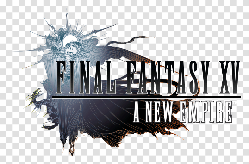 Final Fantasy Xv Logo, Poster, Advertisement Transparent Png