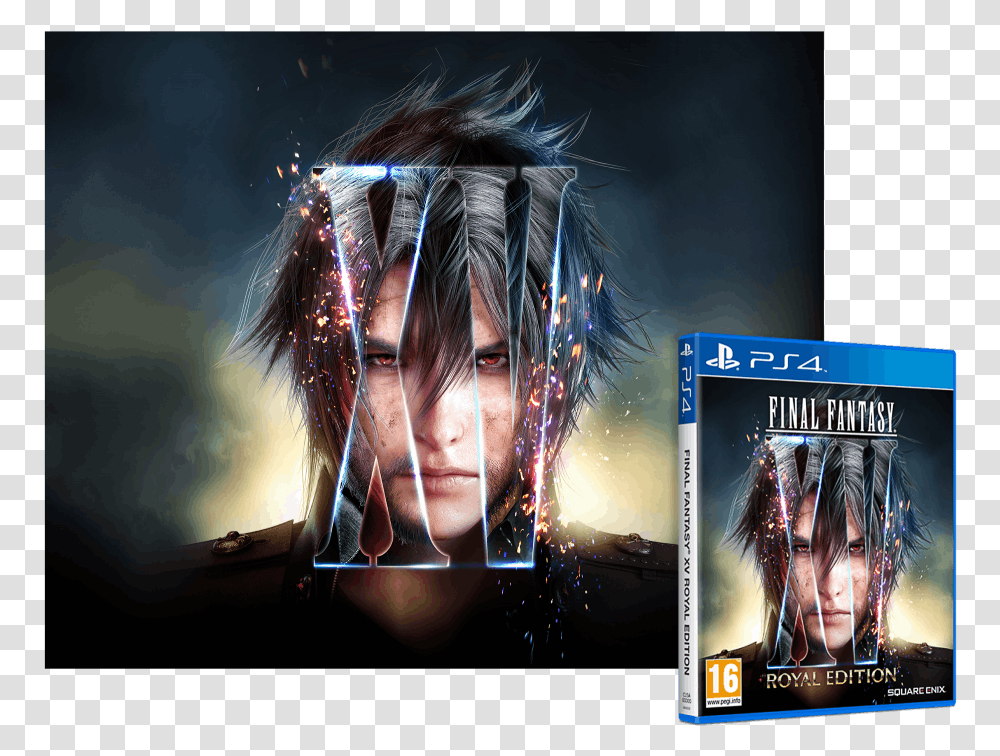 Final Fantasy Xv Royal Edition Xbox One, Person, Human, Disk, Dvd Transparent Png