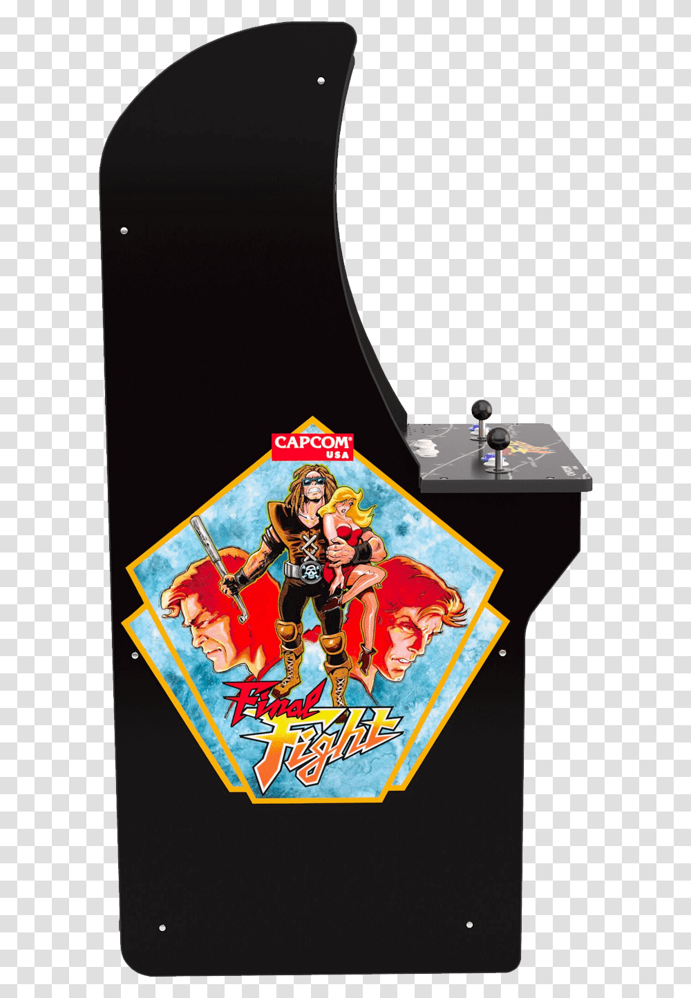 Final Fight Arcade CabinetClass Lazyload Lazyload Final Fight, Person, Poster, Advertisement, Flyer Transparent Png