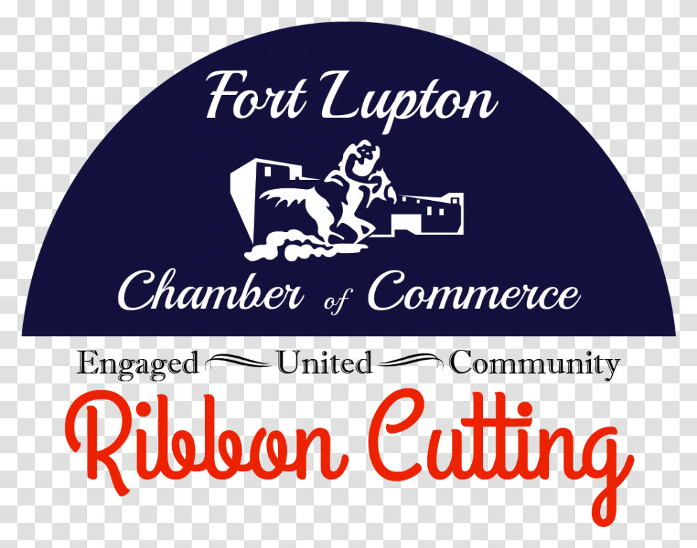 Final Fort Lupton Ribbon Cutting Logo 01 Label, Word, Cap Transparent Png