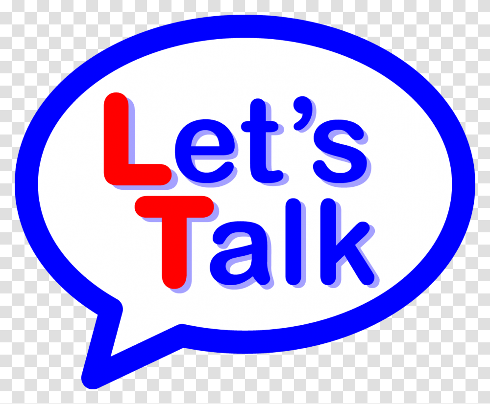 Final Logo Lets Talk Let's Talk, Label, Word Transparent Png