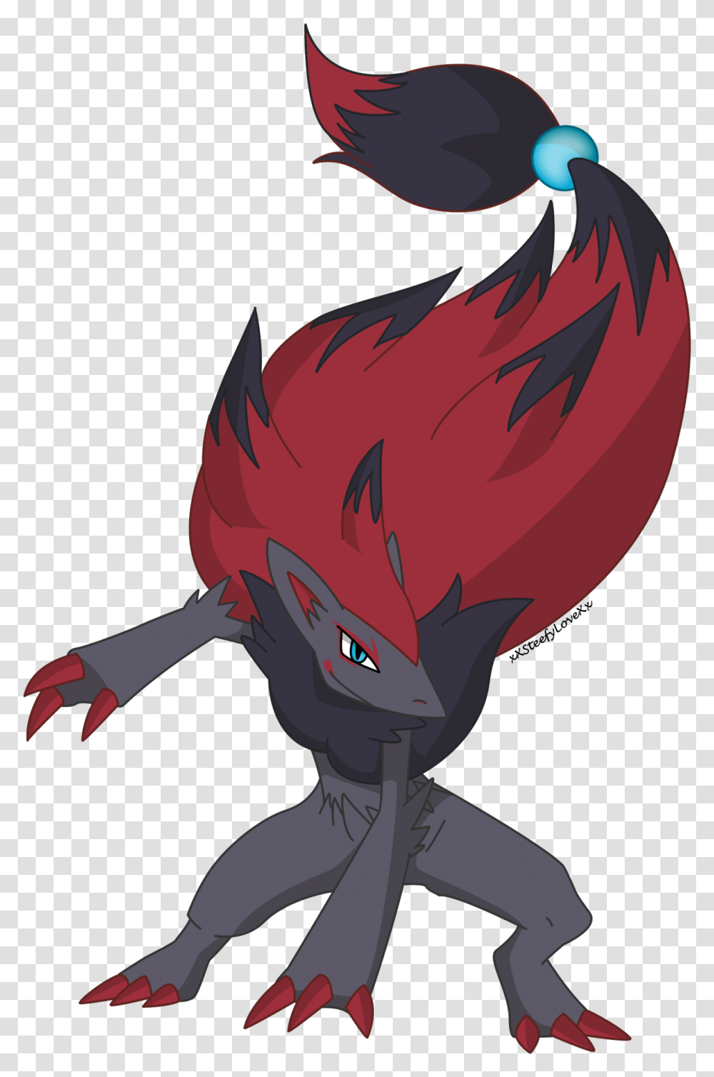 Finalteamithink Zoroark, Animal, Bird, Fowl, Poultry Transparent Png