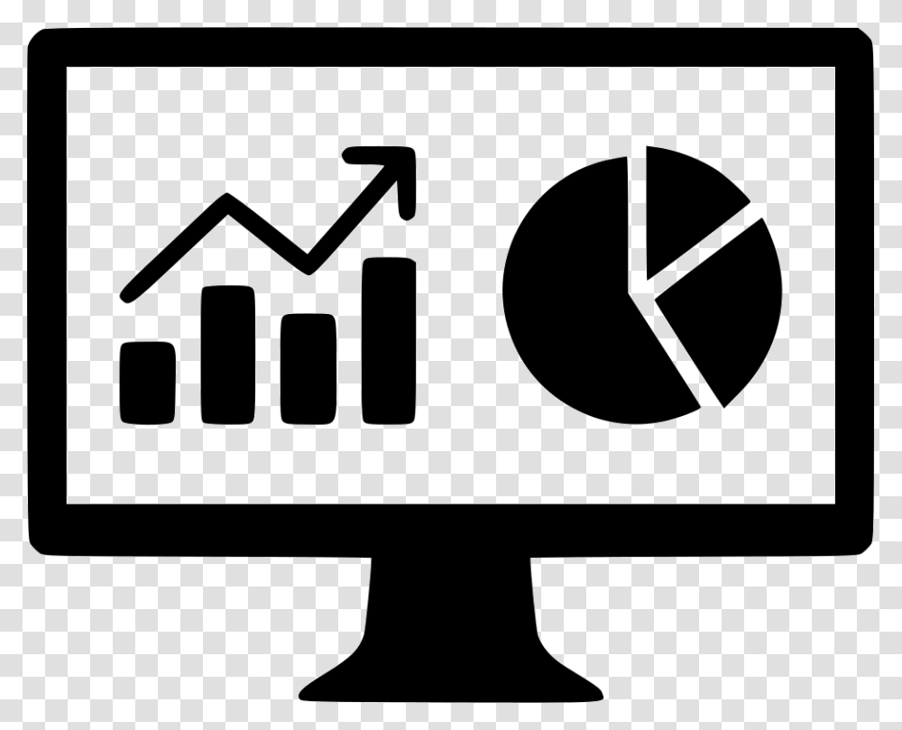 Finance Analytics Icon Free Download, Number, Stencil Transparent Png