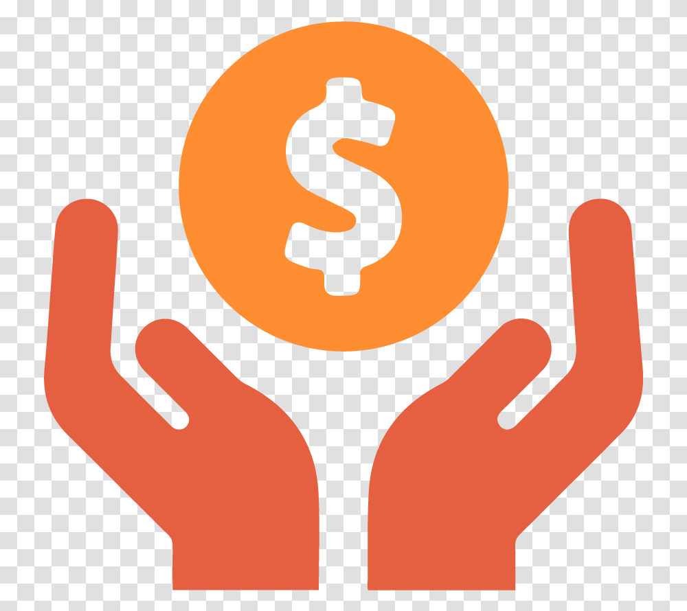 Finance Icon Business Value Clipart, Hand, Number Transparent Png
