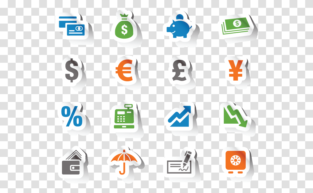 Finance Icon Vector Free Download, Number, Alphabet Transparent Png