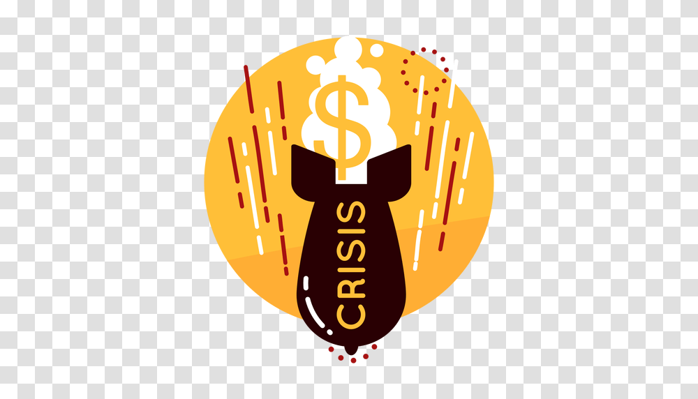 Financial Crisis Icon, Label, Word, Dynamite Transparent Png