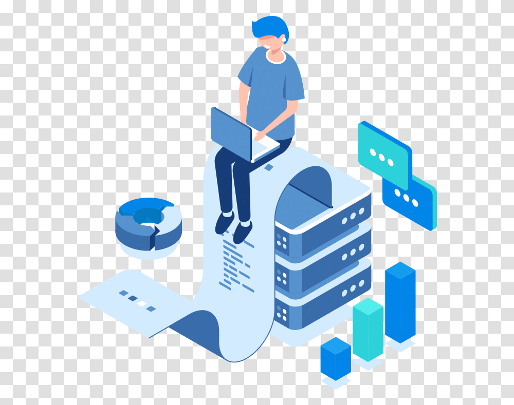 Financial Data Processing Icon, Person, Human, Building, Plot Transparent Png