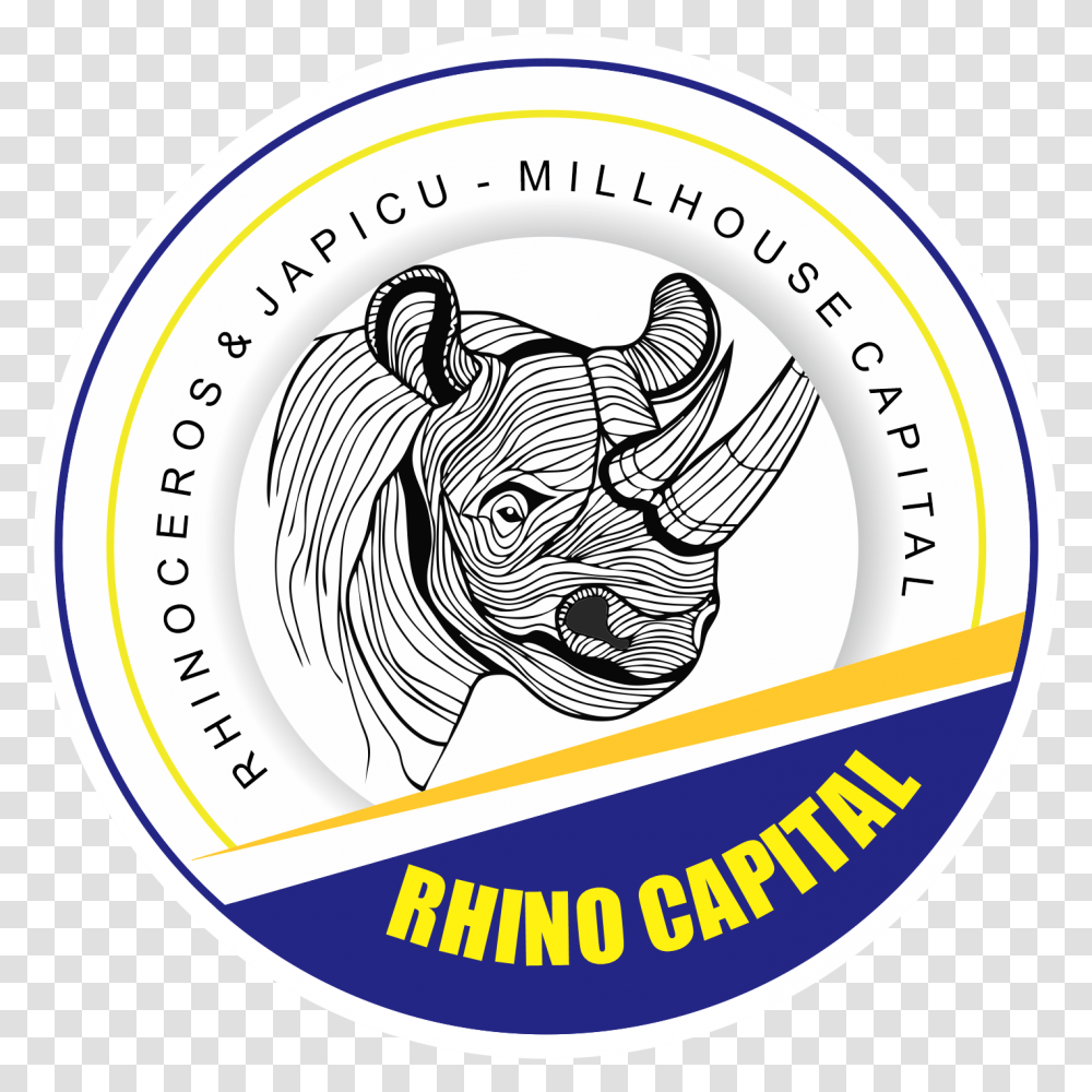 Financial Engineering & Alternative Investment Rhino Circle, Logo, Symbol, Trademark, Label Transparent Png