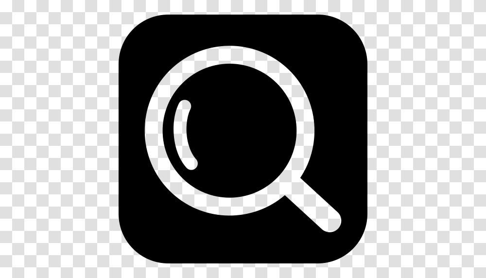 Find Glass Lens Magnifier Search Icon, Gray, World Of Warcraft Transparent Png