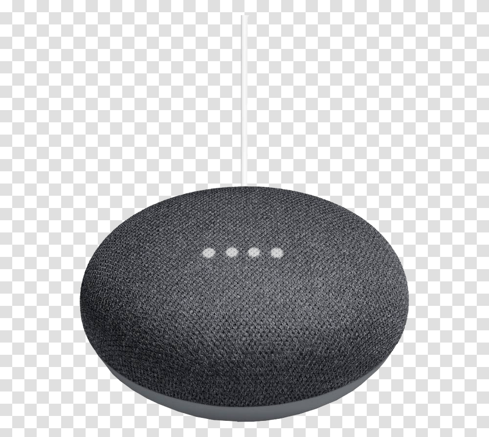 Find Google Homeminicharcoal With The Best Price Only On Google Home Mini Black, Lamp, Rug, Ceiling Light, Light Fixture Transparent Png