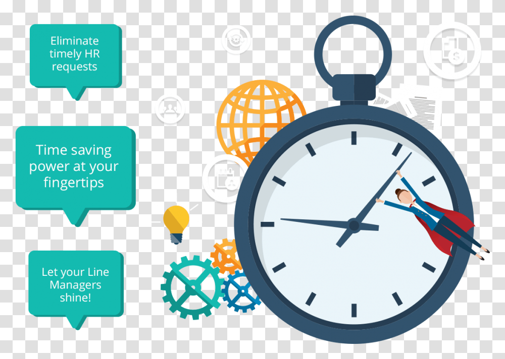 Find More Hours In The Day And Still Leave On Time Fork And Knife Clock, Clock Tower, Architecture, Building, Alarm Clock Transparent Png