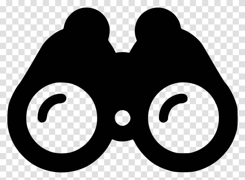 Find Search Binoculars Icon Free Download, Stencil, Mask, Mustache Transparent Png