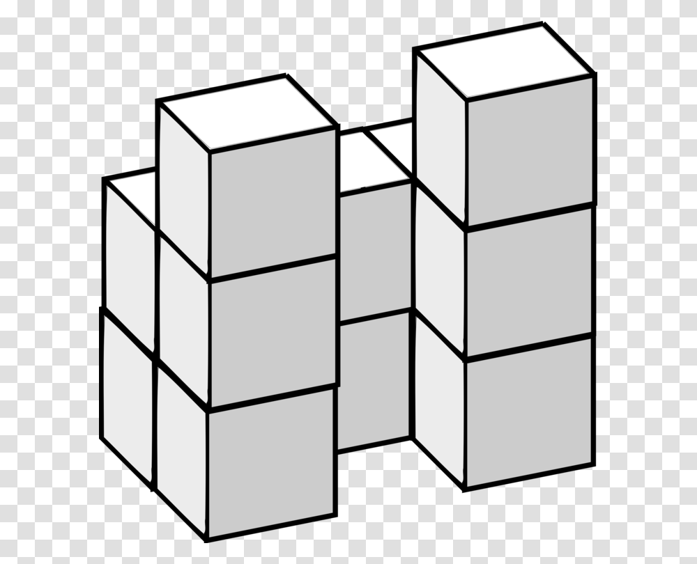 Find The Area Of A Rectangle Three Dimensional Space Shape Cuboid, Rubix Cube, Stencil, Shelf Transparent Png