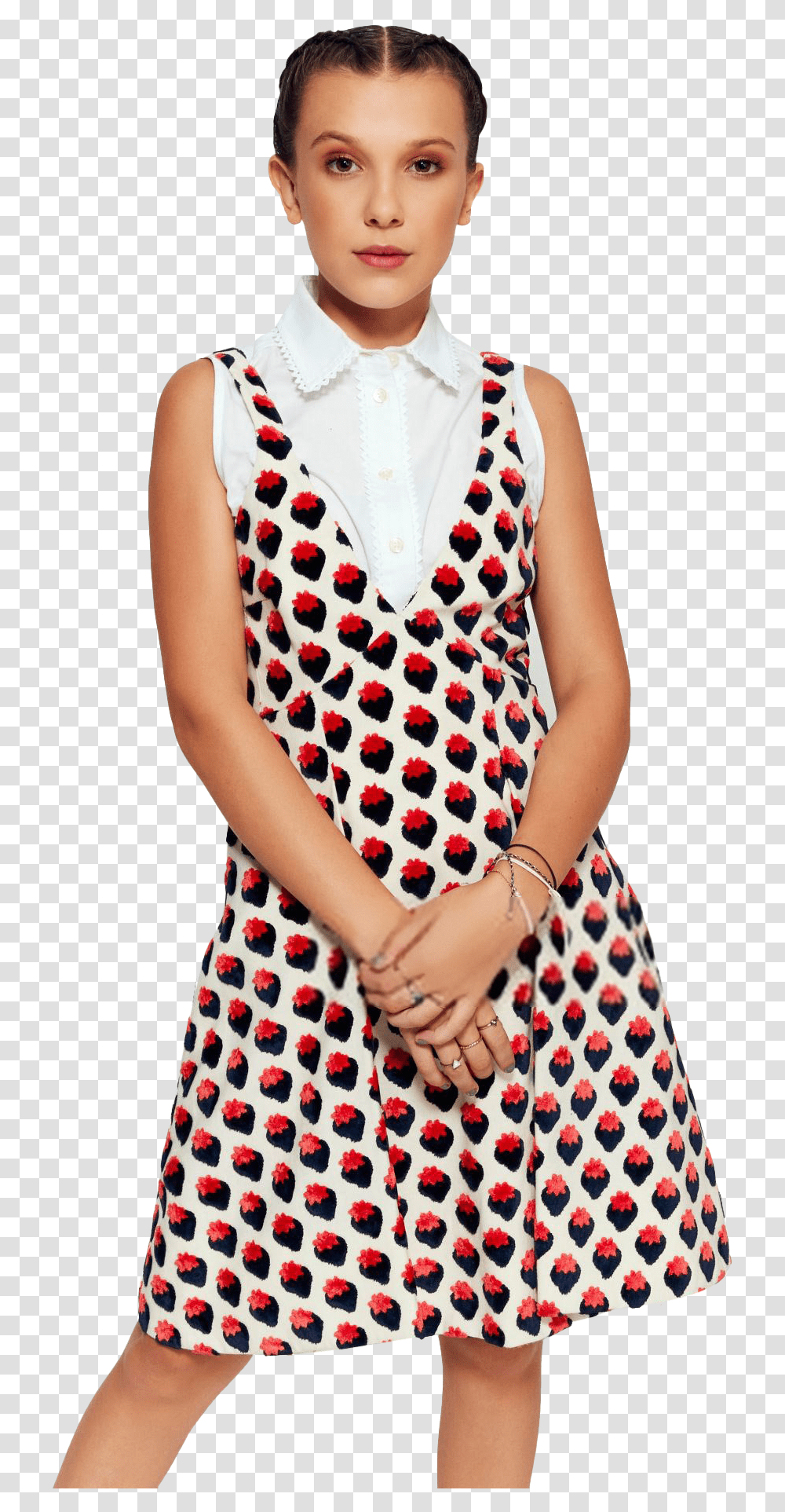 Find This Pin And More On Stranger Things Pngquots By Millie Bobby Brown Photoshoot, Skirt, Apparel, Texture Transparent Png