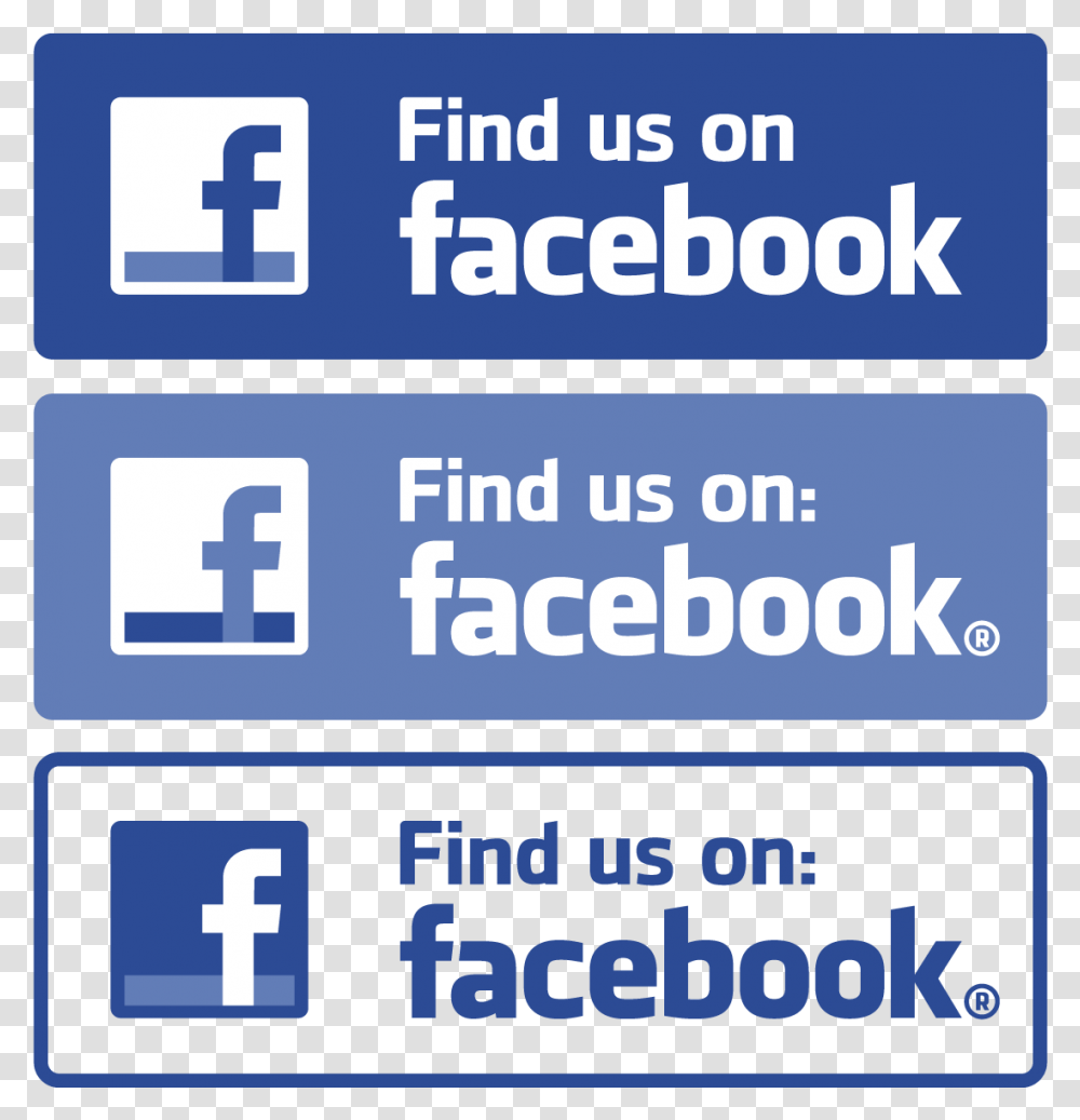 Find Us On Facebook Logo Vector Find Us On Facebook Button Vector, Number, Alphabet Transparent Png