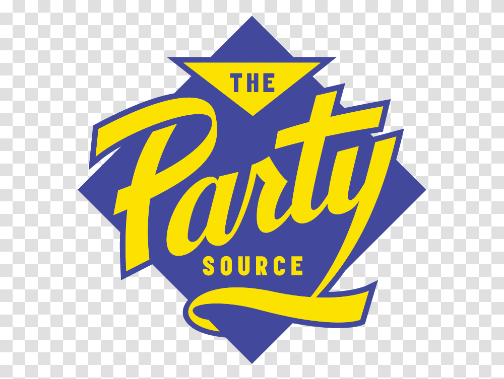 Find Your Favorite Brand Party Source Logo, Text, Symbol, Advertisement, Poster Transparent Png