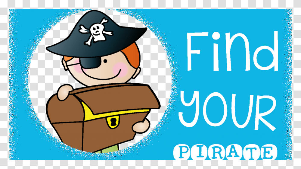 Find Your Pirate Treasure Cartoon, Poster, Advertisement Transparent Png