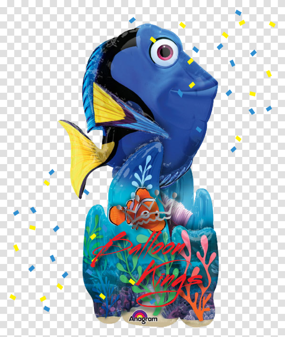 Finding Dory Airwalker Dory Balloon, Outdoors, Water Transparent Png