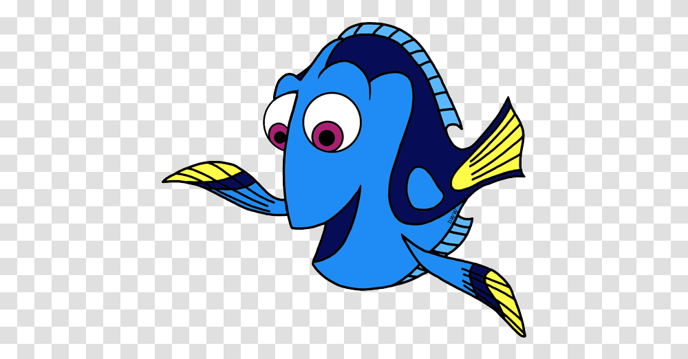Finding Dory Clip Art Disney Clip Art Galore, Sea Life, Animal, Fish, Angelfish Transparent Png