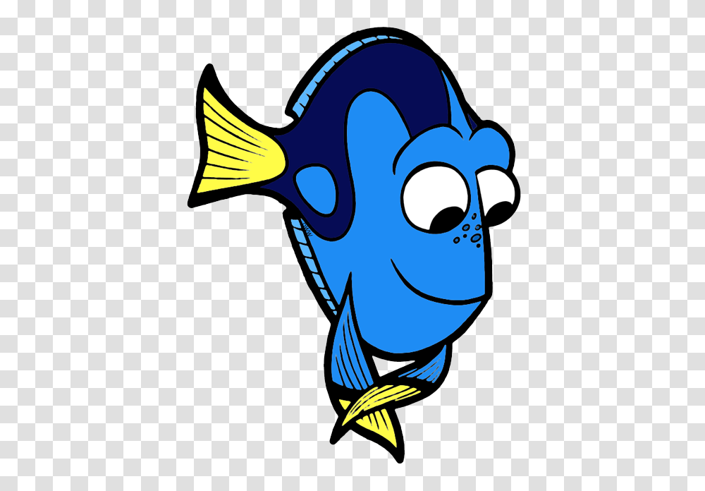 Finding Dory Clipart, Fish, Animal, Sea Life, Angelfish Transparent Png