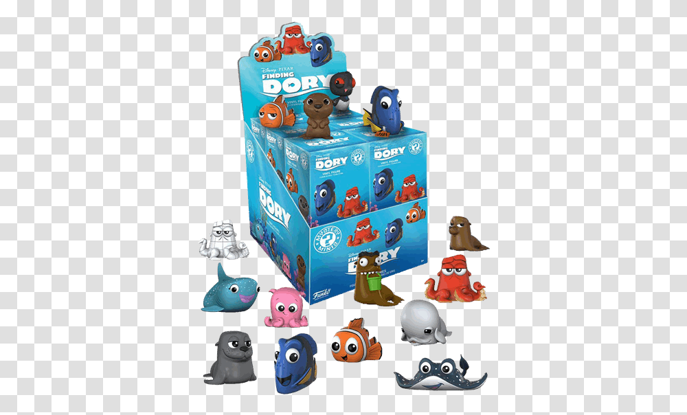 Finding Dory Funko Mystery Minis, Super Mario, Figurine, Toy, Photography Transparent Png