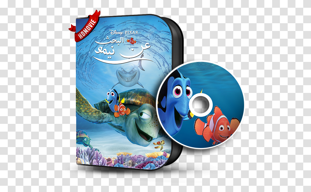 Finding Nemo, Animal, Dvd, Disk, Sea Life Transparent Png