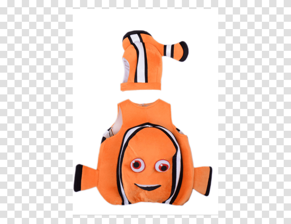 Finding Nemo Little Fish Kids Costumes Costume, Apparel, Lifejacket, Vest Transparent Png