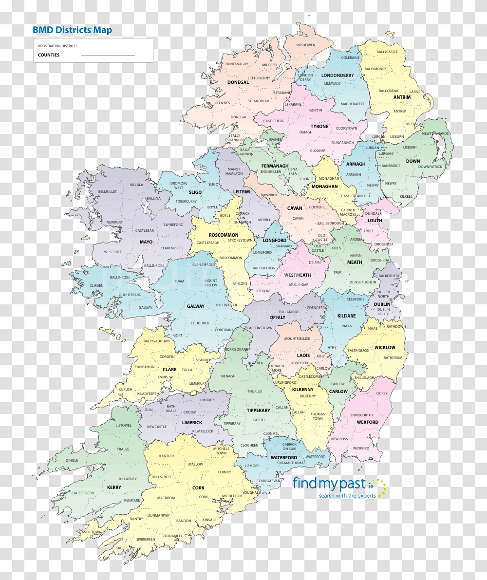 Findmypast Civil Registration Districts Map, Diagram, Atlas, Plot, Poster Transparent Png