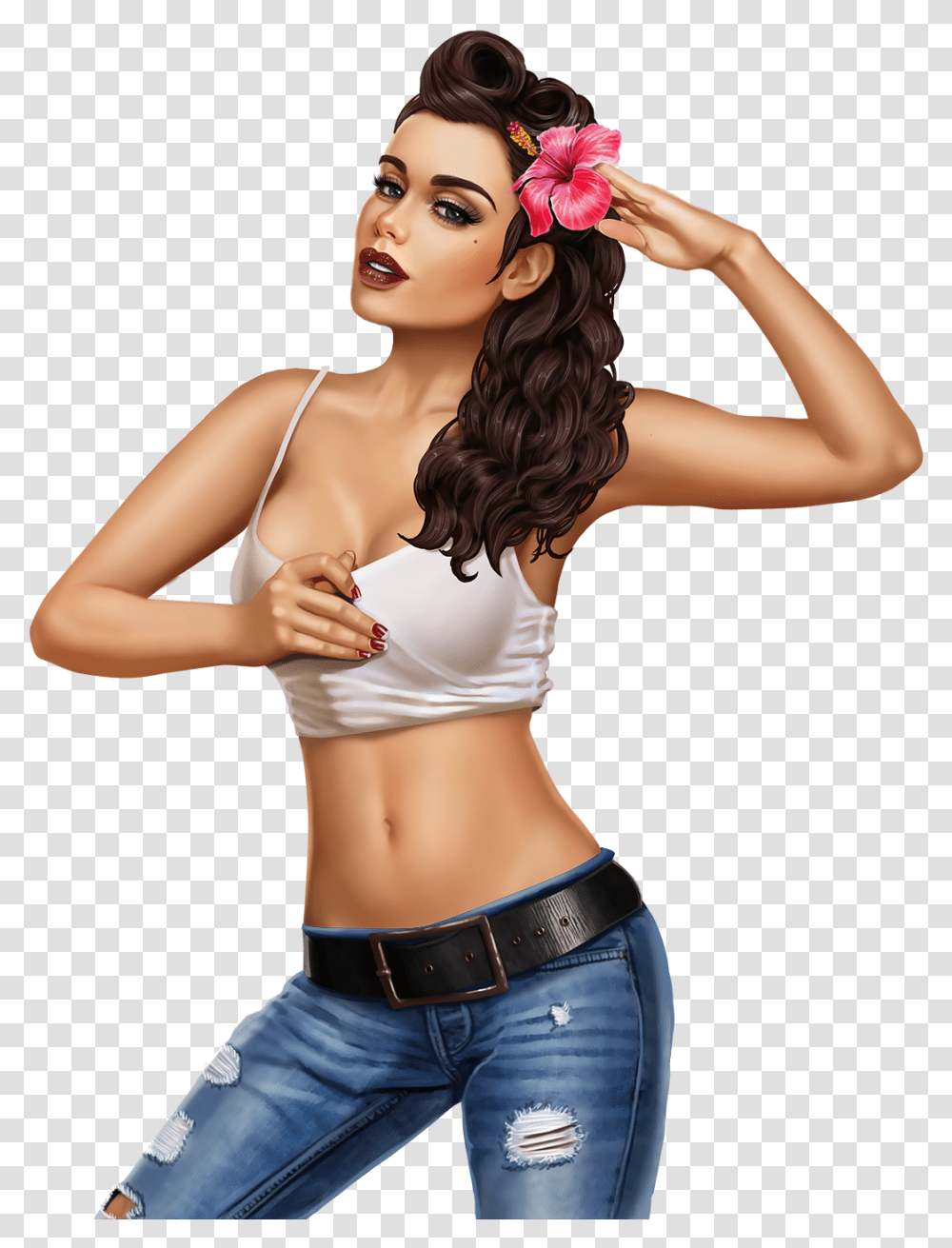 Fine Girl, Person, Dance Pose, Leisure Activities Transparent Png