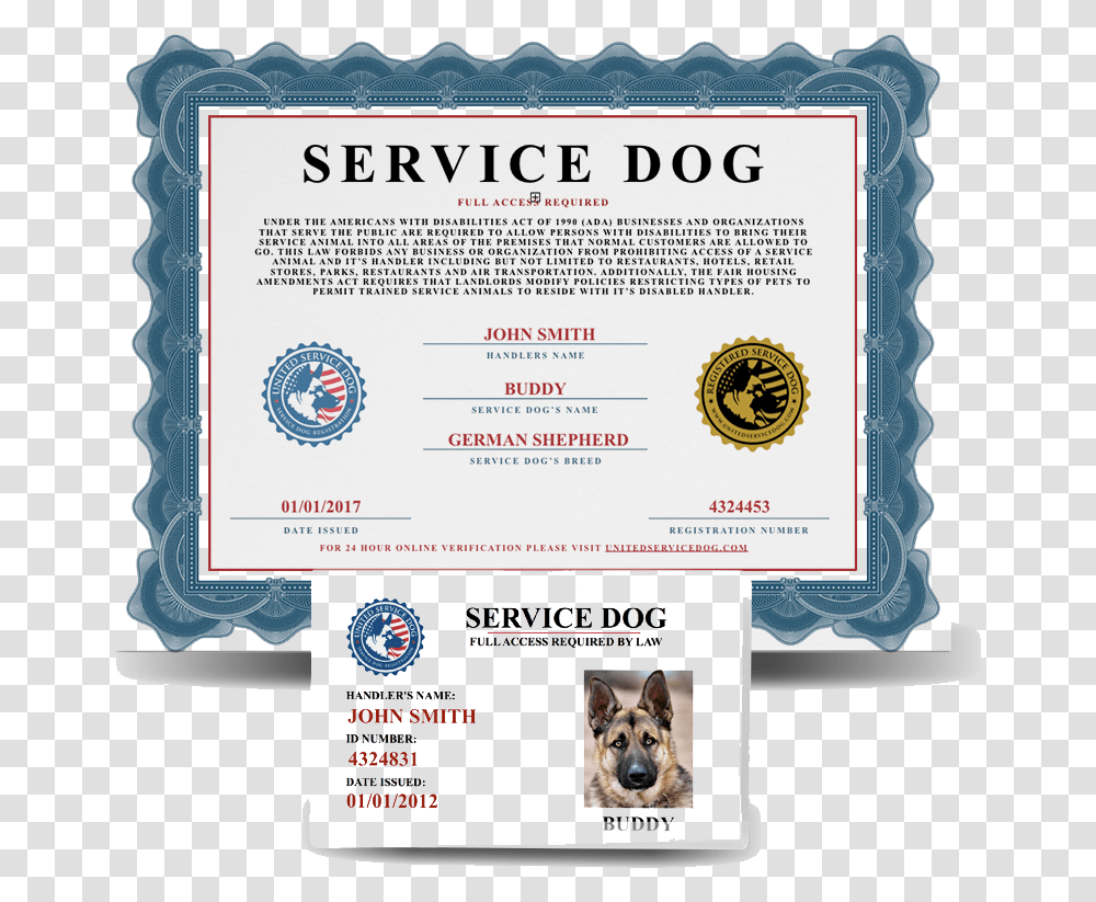 Fine Impressions Ecru Flat Cards A7 Emotional Support Animal Certificate Pdf, Dog, Pet, Canine Transparent Png
