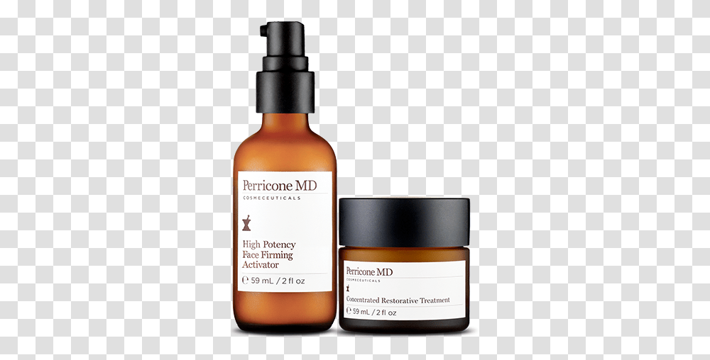 Fine Lines Wrinkles Power Duo Perricone Md, Cosmetics, Bottle, Label Transparent Png