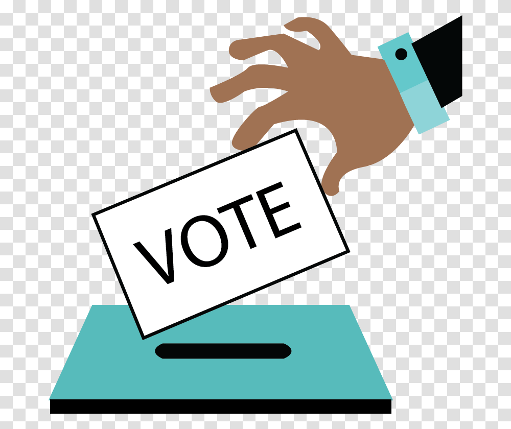 Finger Election Voting Clipart, Number, Word Transparent Png