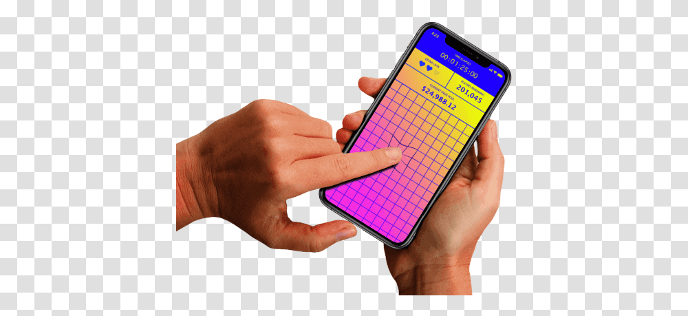 Finger Finger On The App, Mobile Phone, Electronics, Cell Phone, Person Transparent Png