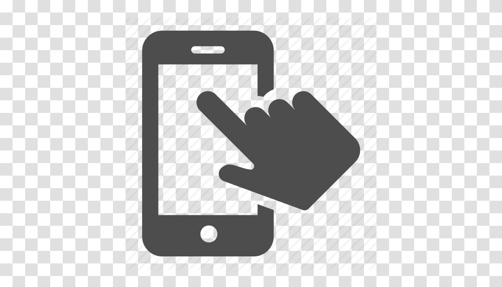 Finger Hand Mobile Phone Smartphone Telephone Touch Icon, Electronics, Cell Phone, Iphone, Computer Transparent Png