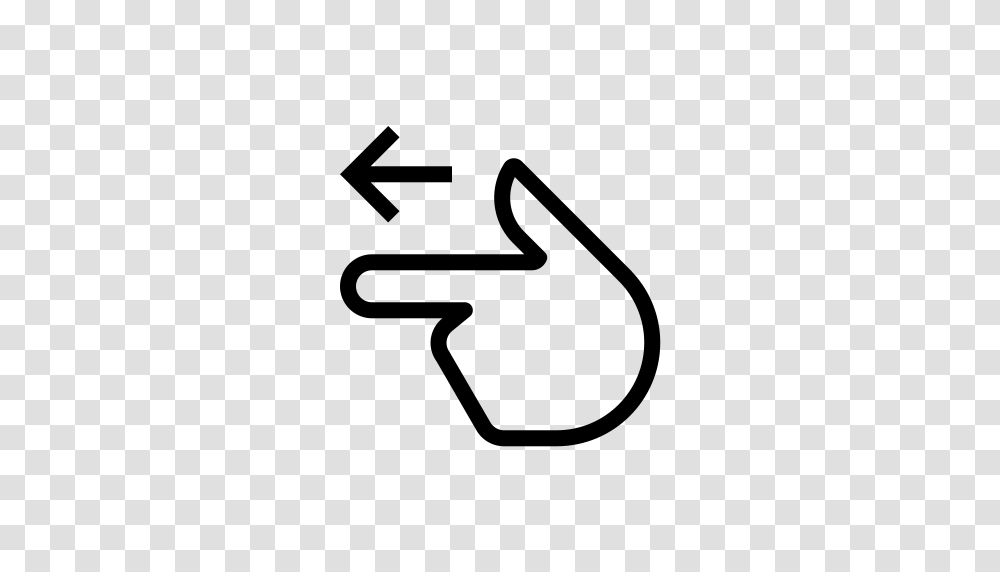 Finger Point Left Point Target Icon With And Vector Format, Gray, World Of Warcraft Transparent Png