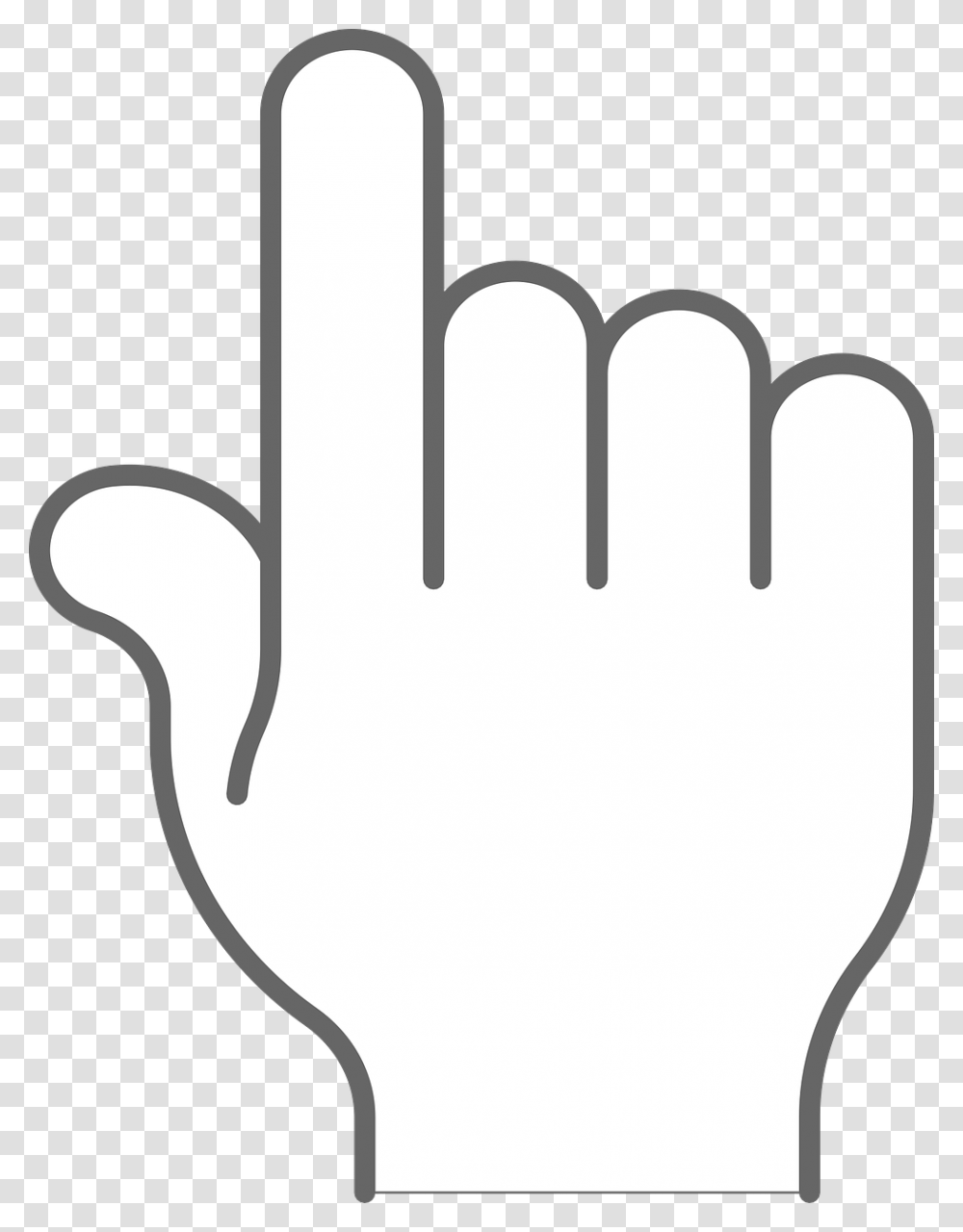 Finger Point Up Emoji Black Background, Cutlery, Fork, Stencil Transparent Png