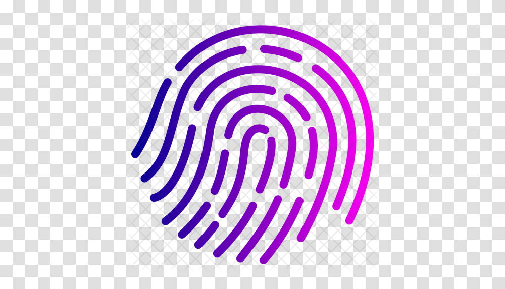 Finger Print Icon Finger Print Icon, Spiral, Coil, Pattern Transparent Png