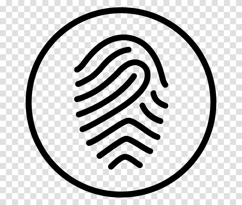 Finger Print Line Icon, Gray, World Of Warcraft Transparent Png
