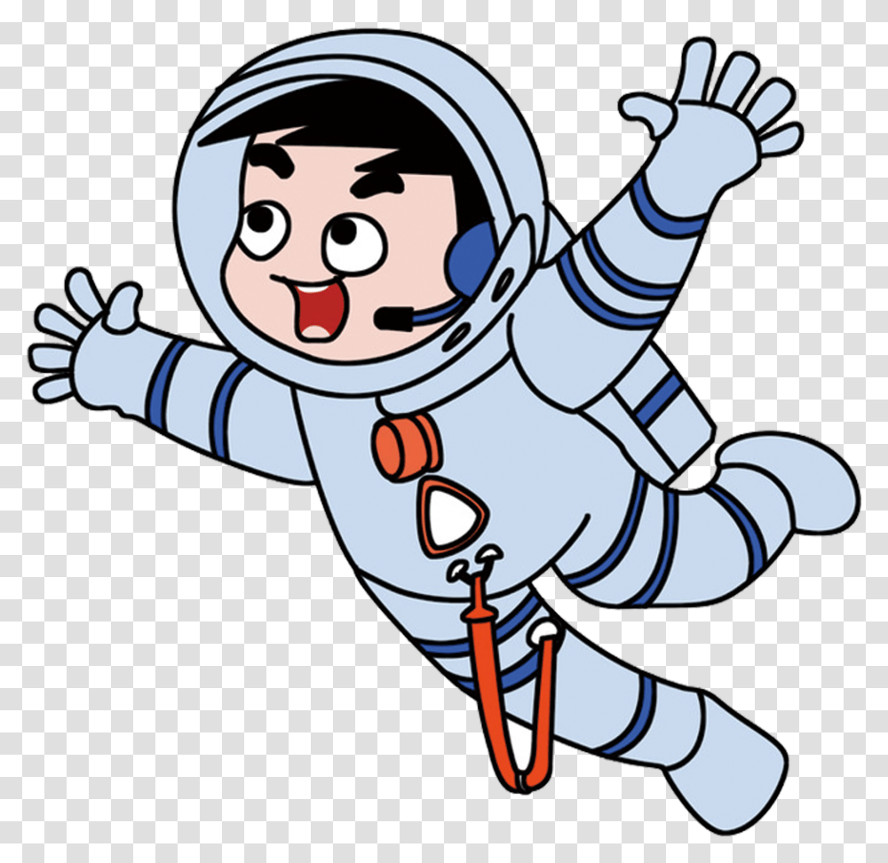 Finger Space Clipart, Astronaut Transparent Png