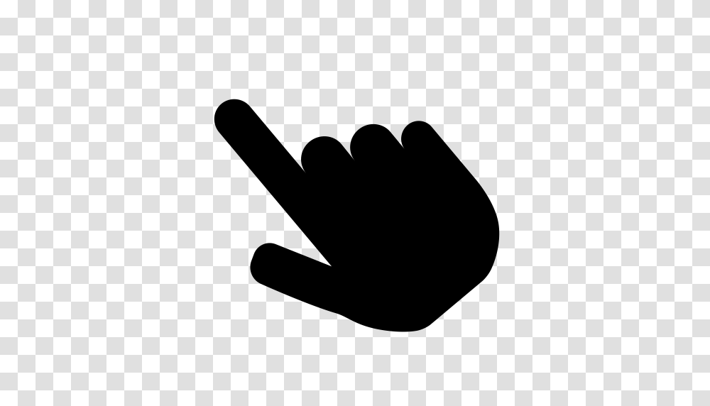 Finger Tap Touch Finger Hand Icon With And Vector Format, Gray, World Of Warcraft Transparent Png