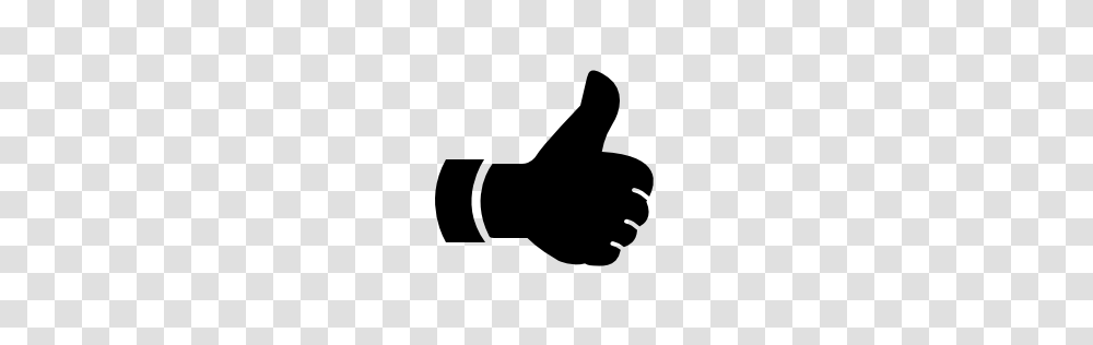 Finger, Thumbs Up, Hand, Stencil Transparent Png