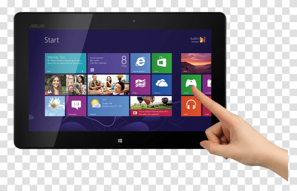 Finger Touch Tablet Image, Electronics, Tablet Computer, Person, Human Transparent Png