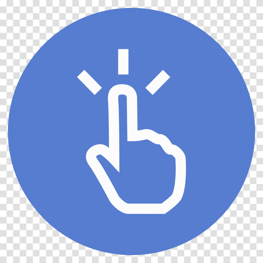 Finger With Circle Icon, Network, Sign, Cushion Transparent Png